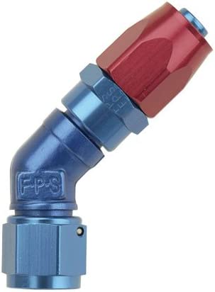 3000 Series -AN Power Flow 45 Degree Low profile Hose End