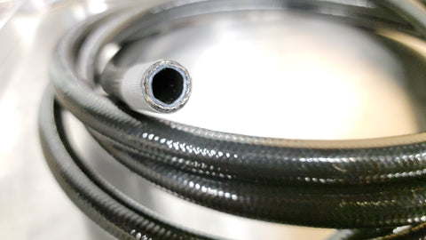 6000 Series PTFE Stainless Steel Braided hose - Per foot