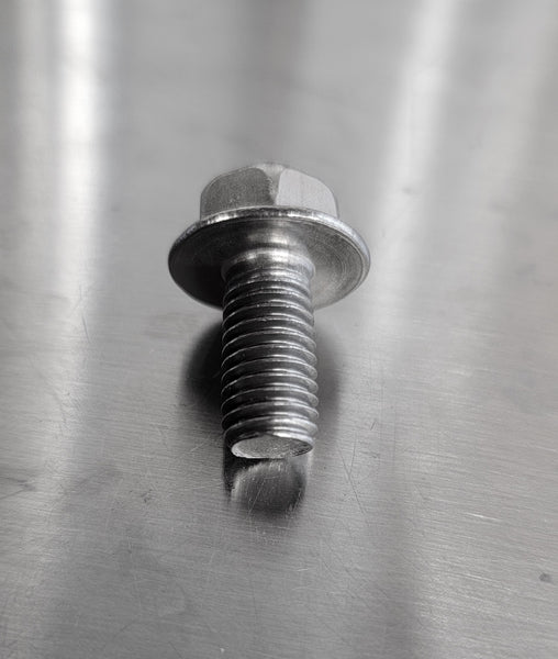 M10x1.5x20mm Flange Bolt - A2 Stainless Steel