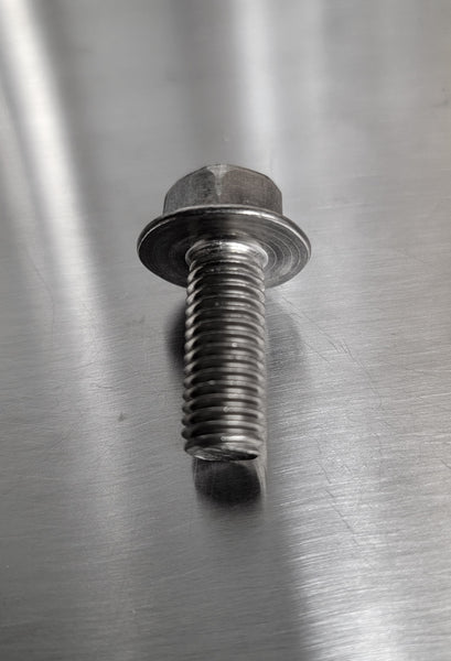 M10x1.5x25mm Flange Bolt - A2 Stainless Steel