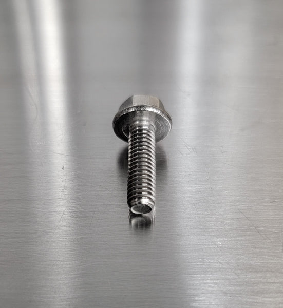 M6-1.00x20mm Flange Bolt - A2 Stainless Steel