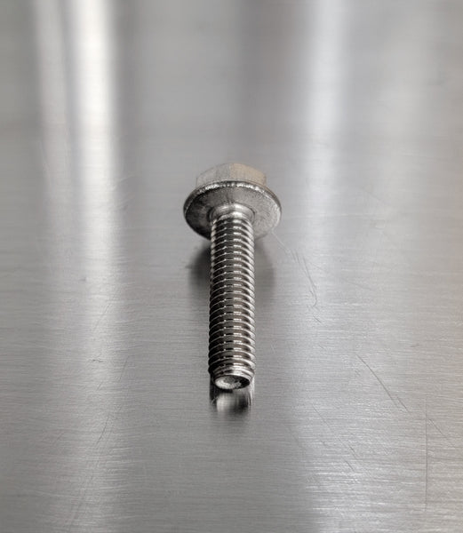 M6-1.00x25mm Flange Bolt - A2 Stainless Steel