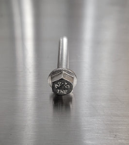 M6-1.00x40mm Flange Bolt - A2 Stainless Steel