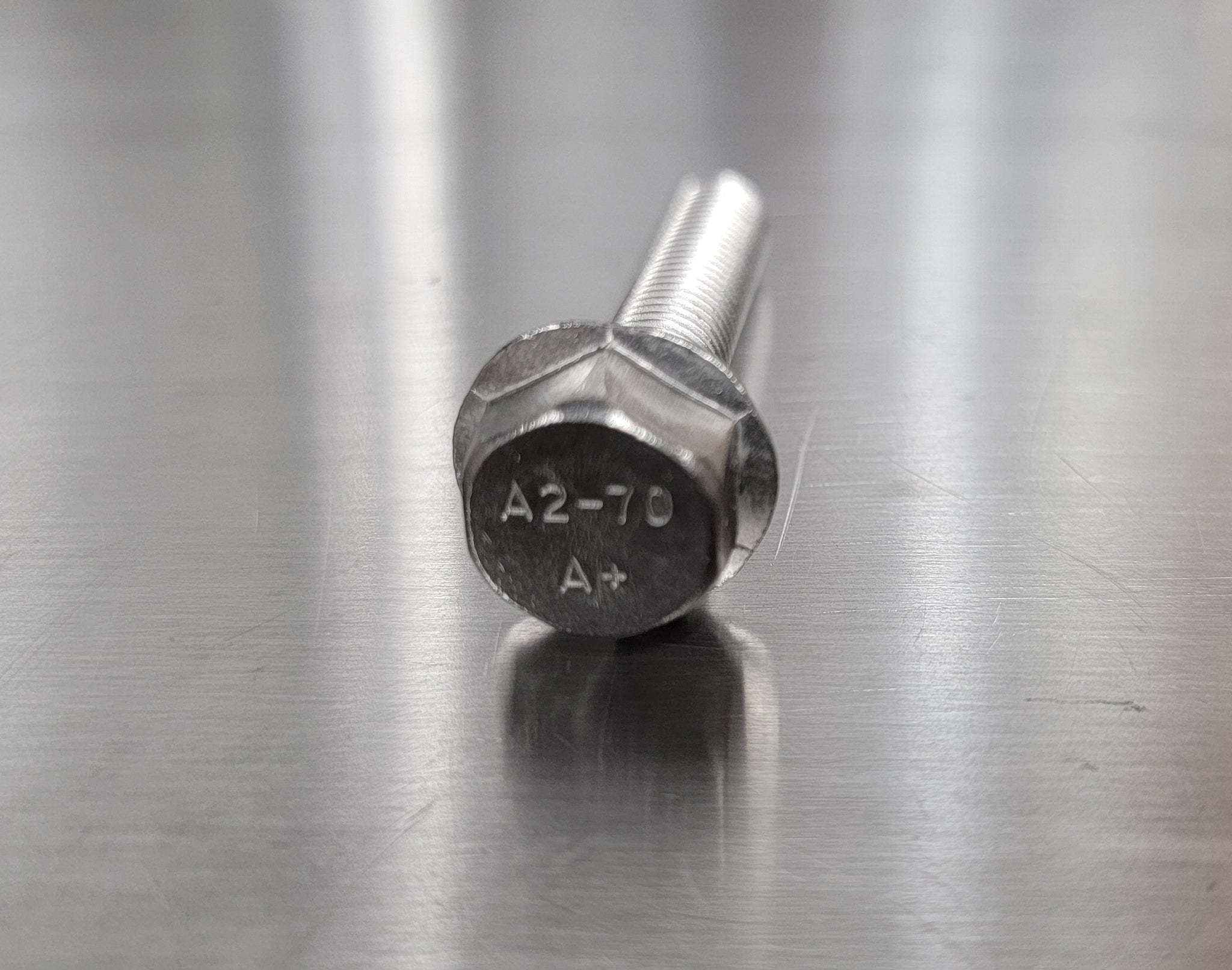 M8-1.25x40mm Flange Bolt - A2 Stainless Steel