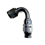 Fragola Real Street 120 Degree Hose End Black