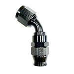 Fragola Real Street 45 Degree Hose End Black